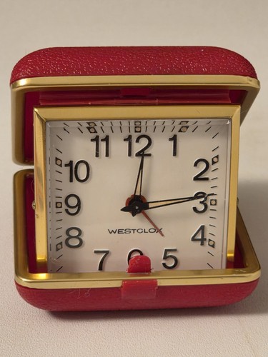 Vintage westclox travel alarm - westclox,