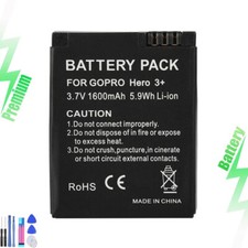 Batteria per GoPro AHDBT-302 HD HERO3 HERO3+ AHDBT-301 AHDBT-201