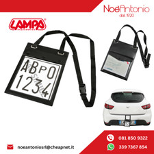 LAMPA PORTA TARGA DI PROVA