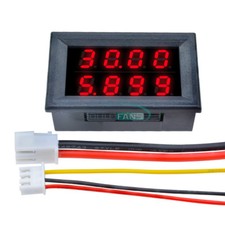 DC 200V 10A Voltmeter Ammeter