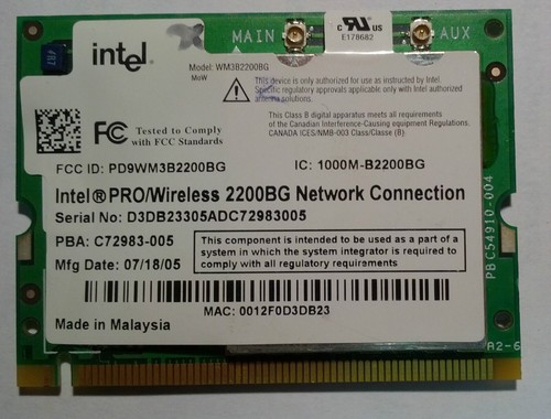 Scheda wireless intel - wireless,