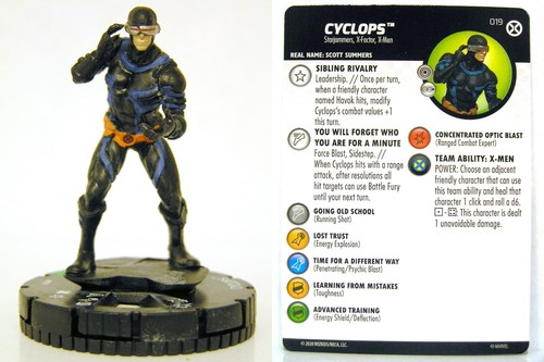 Heroclix 019 ciclope - #019,