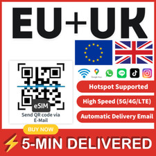 [eSIM] UK esim Regno Unito +