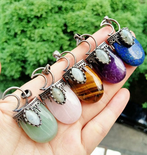 Pezzi ametista labradorite - 5,