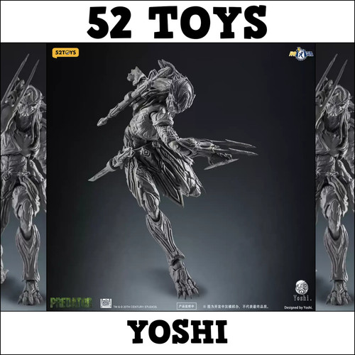 52toys alien predator yoshi - vs,