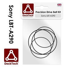 DeckTech™ Cinture di ricambio per Sony Cassette Deck LBT-A290 LBTA290 LBT A290