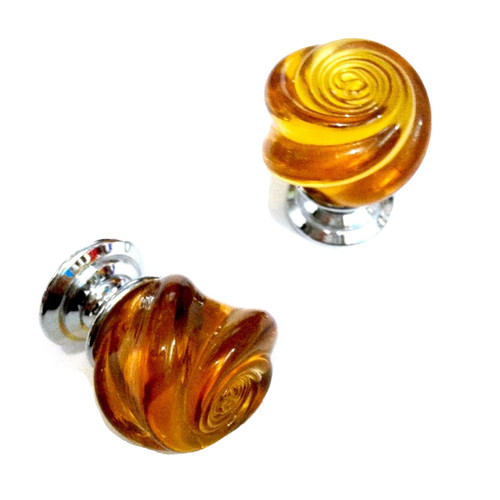 Pomolo vetro murano made - di,