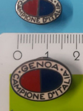 Distintivo calcio ⚽ GENOA ⚽ CAMPIONE D'ITALIA spilla COMMEMORATIVA 18/12 mm