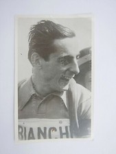 VECCHIA FOTO CICLISTA COPPI BICI D'EPOCA BICICLETTA CICLISMO VINTAGE