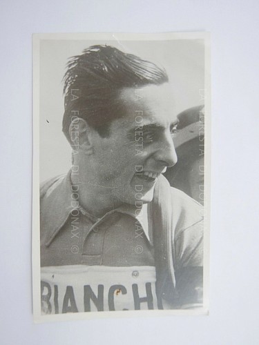 Vecchia foto ciclista coppi - foto,