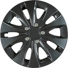 ✅ Set 3 Copricerchi 15" Pollici Universali Coppe Copri Ruota Borchie usati