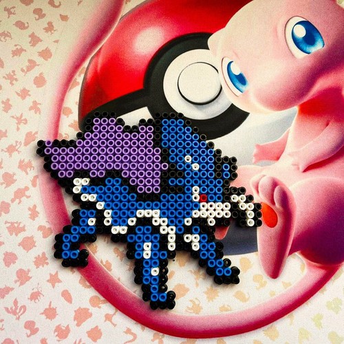 Pokemon pixel art suicune - •,