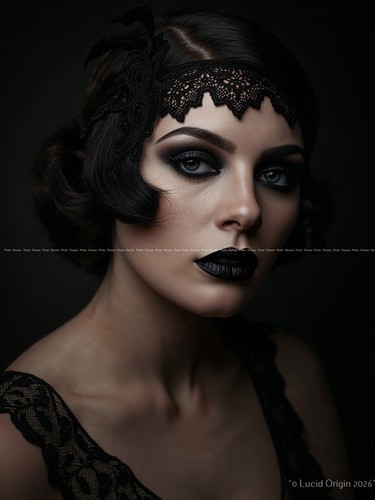 Foto ritratto donna antico - a4,