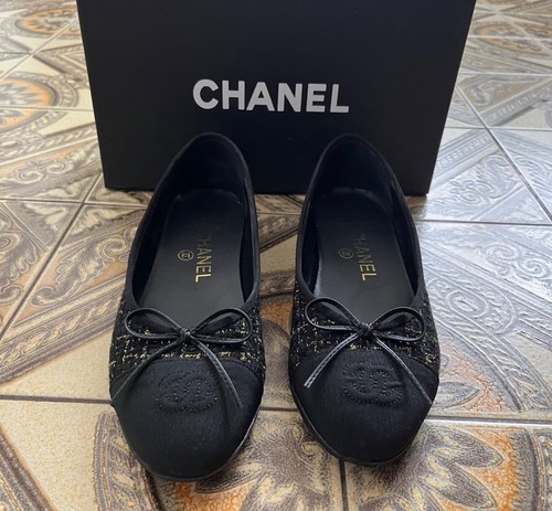 Chanel ballet flats 37c - flats,
