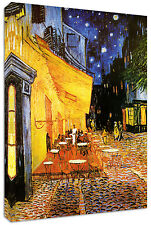Quadro Moderno Arredamento Van Gogh Café de Nuit Arte Arredo Casa Stampa su Tela