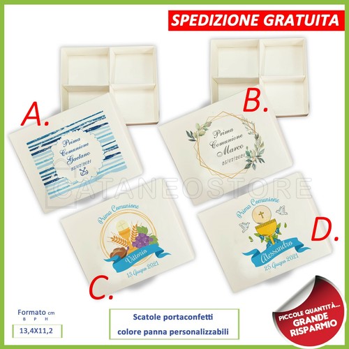 Scatola portaconfetti colore - portaconfetti,