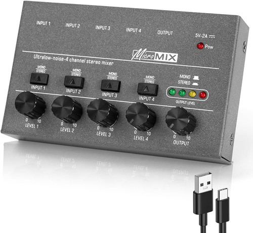 Mixer audio canali mini - canali,