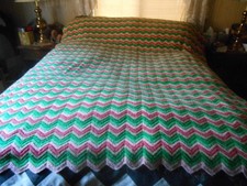Enorme coperta modello Chevron