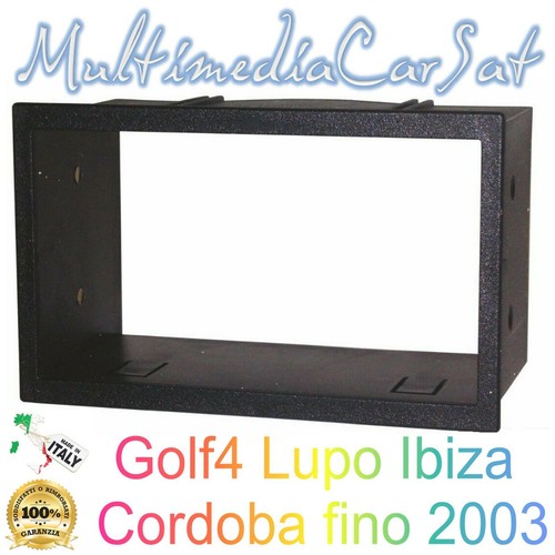 Mascherina autoradio doppio - mascherina,