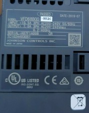 JOHNSON VFD68BGG-502C 2HP CONTROLLO UNITÀ FREQUENZA VARIABILE 200-240/50-60/3 G3DB