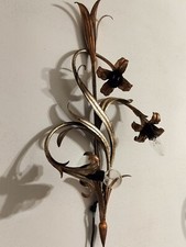 Appliques in ferro battuto stile fiorentino 3 luci