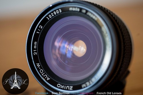 Olympus zuiko 21mm f - , f/2