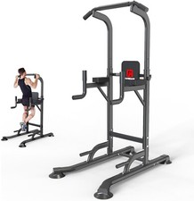 Power tower dip station pull - dip,