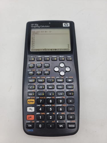 50g graphing calculator - hp, cas
