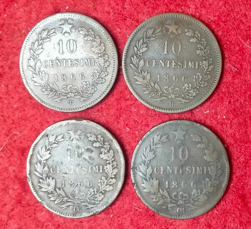 Centesimi 1866 om t - om, h