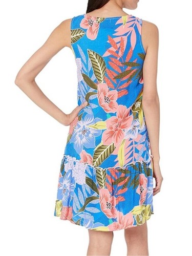 Mini abito tropicale floreale - tropicale,