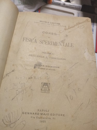 Corso fisica sperimentale - di,