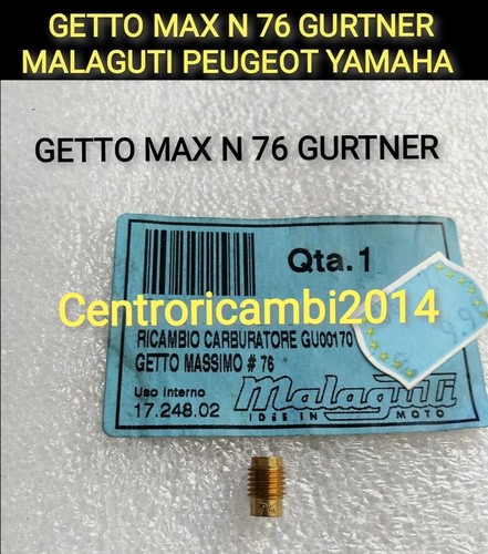 Getto max carburatore - max, 76