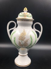 VASO COPPA POTICHè SOPRAMMOBILE PORCELLANA BAREUTHER WALDSASSEN BAVARIA ORO