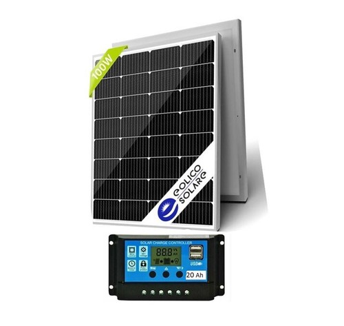 Kit fotovoltaico 100w solare - 100w,