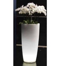 VASO TONDO LUMINOSO PER FIORI