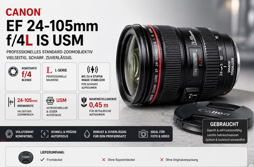 Canon zoom lens 105 - canon, mm