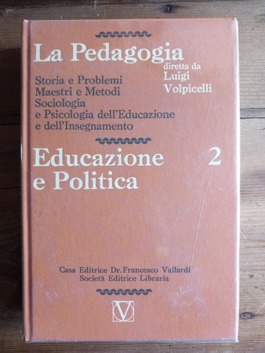 Volpicelli pedagogia - pedagogia,