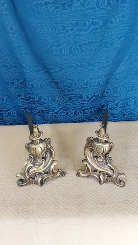 Coppia antichi alari - coppia,