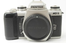 Corpo fotocamera reflex pellicola 35mm Pentax MZ-3 argento testata funzionante dal Giappone