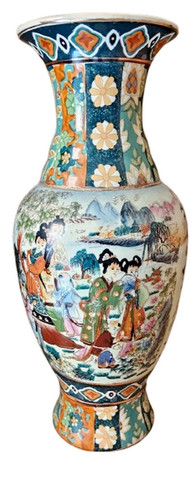 Vaso royal satsuma ceramica - vaso,