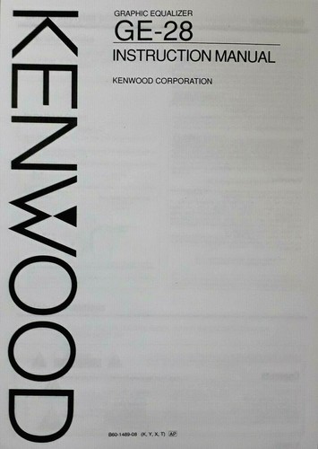 Kenwood equalizzatore - kenwood,