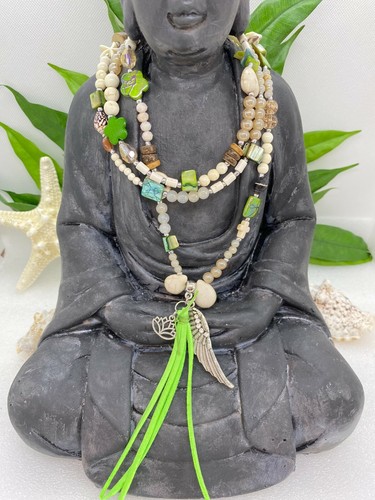 Collana lunga hippie boho