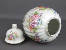 Vaso vintage orientale a fiori