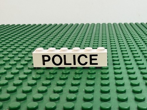 Lego mattoncino bianco 1x6 - lego,