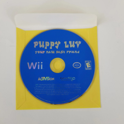 Nintendo wii puppy luv your - wii,