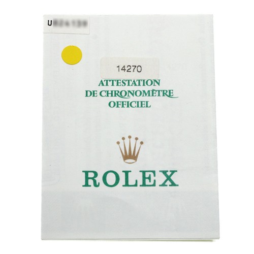 Rolex 14270 to293840 - rolex,