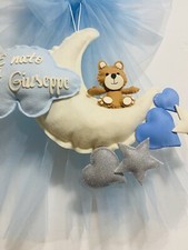 Fiocco nascita coccarda per