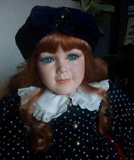 Bambola da Collezione in Porcellana Bisquit