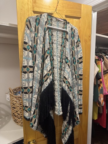 Maglione cardigan aperto