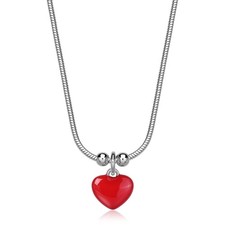 Collana cuore rosso S'agapo